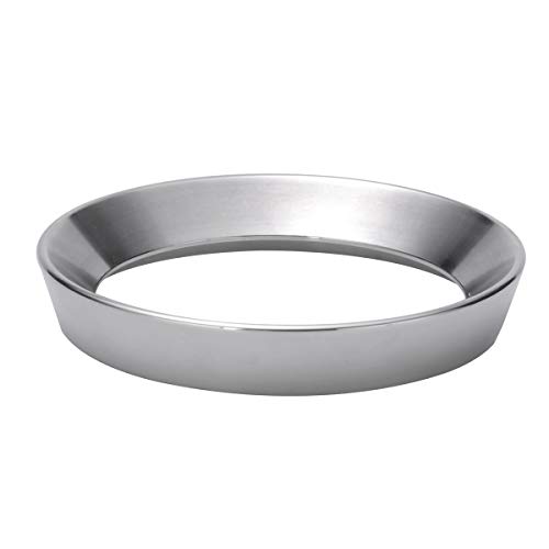 Product Cover Espresso Dosing Funnel, Stainless Steel Dosing Ring Suitable for 58mm Portafilters (58mm)