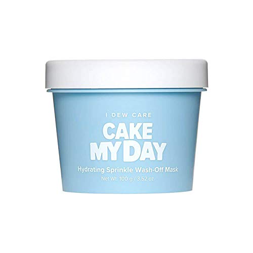 Product Cover I DEW CARE CAKE MY DAY 3.52 Ounces, Hydrating Sprinkle Wash-Off Mask, Moisture Balancing, Provide Deep Hydration, Improve Moisture Retention, Nourishes and Plumps the Skin
