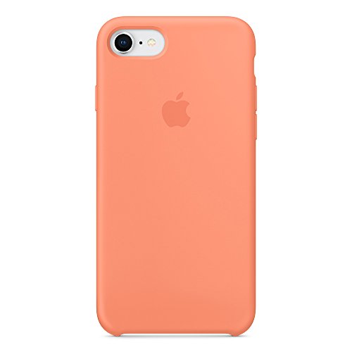 Product Cover Dawsofl Soft Silicone Case Cover for Apple iPhone 8 (4.7inch) Boxed- Retail Packaging (Peach)