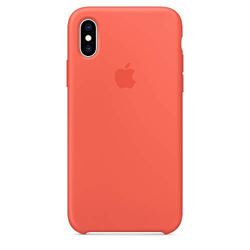 Product Cover Dawsofl Soft Silicone Case Cover for Apple iPhone Xs Max 2018 (6.5inch) Boxed- Retail Packaging (Nectarine)