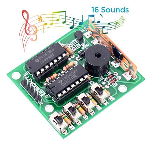 Product Cover WHDTS DIY Electronic 16 Music Sound Box DIY Kit Module Soldering Practice Learning Kits for Arduino