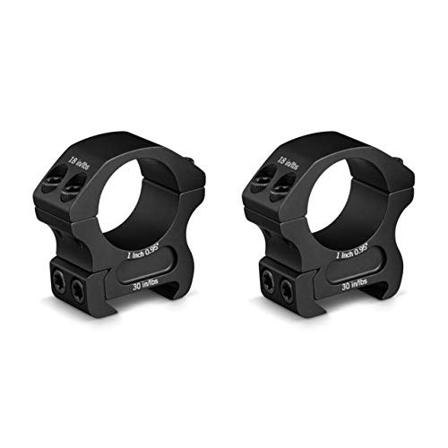 Product Cover Vortex Optics Pro Series Riflescope Rings - 1 inch - Medium Height [0.95 Inches | 24.13 mm]