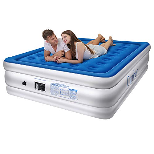 Product Cover Cumbor Luxury Queen Air Mattress with Built-in Pump, Best Inflatable Airbed with Structured Air Coil Technology - 18