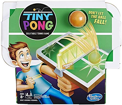 Product Cover Tiny Pong Solo Table Tennis Kids Electronic Handheld Game Ages 8 and Up