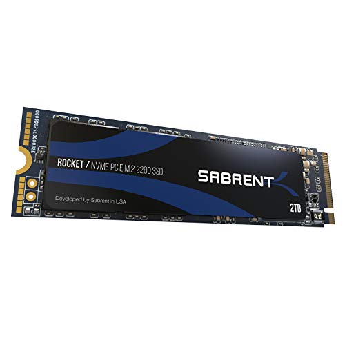 Product Cover Sabrent 2TB Rocket NVMe PCIe M.2 2280 Internal SSD High Performance Solid State Drive (SB-ROCKET-2TB)