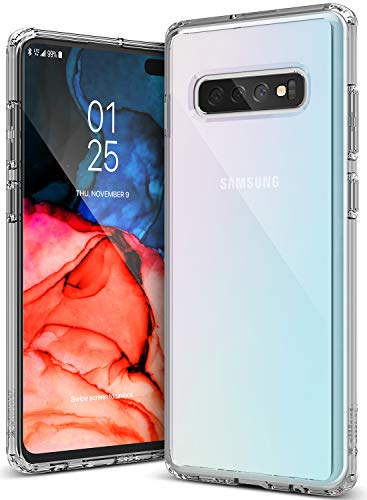 Product Cover Caseology Waterfall for Galaxy S10+ Plus Case (2019) - Minimal & Transparent - Clear