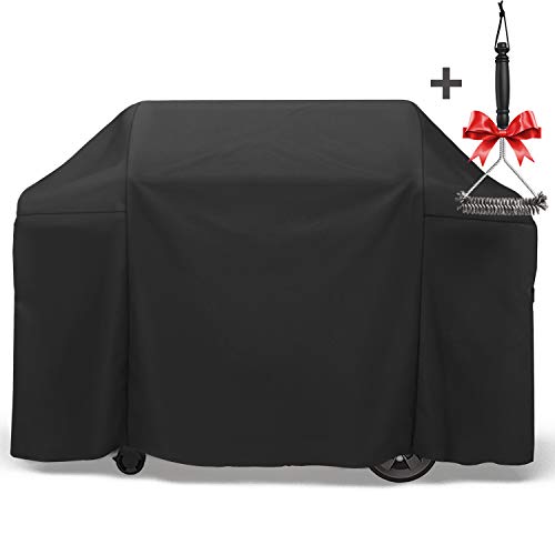 Product Cover SHINESTAR 65 Inch Durable BBQ Cover, Thick PVC Oxford, Waterproof and Windproof, Universal for 4-5 Burner Grill