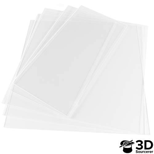 Product Cover 3mm Transparent Clear Plexiglass for IKEA Lack 3D Printer Enclosure (5 Pack) | 3 Pieces of 440mm x 440mm (17.3
