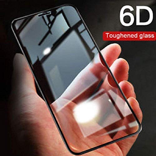Product Cover SuperdealsForTheinfinity Tempered Glass for Poco F1 (Black) Edge to Edge Full Screen Coverage with easy installation kit
