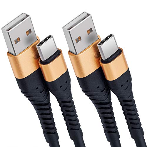 Product Cover ICSEIO USB Type C Cable 10ft,Extra Long 2Pack 10Foot USB C Cable USB A 2.0 to USB-C Fast Charger Compatible Samsung Galaxy S10 S9 S8 plus Note 9 8,Moto Z,LG V30 V20 G5,Nintendo Switch,USB C Devices