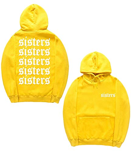 Product Cover WANGRED Sisters James Hoodie James Sweatshirt Charles Sisters James Apparel Yellow M