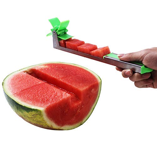 Product Cover YUESHICO Yueshico Stainless Steel Watermelon Slicer Cutter Knife Corer Fruit Vegetable Tools Kitchen Gadgets
