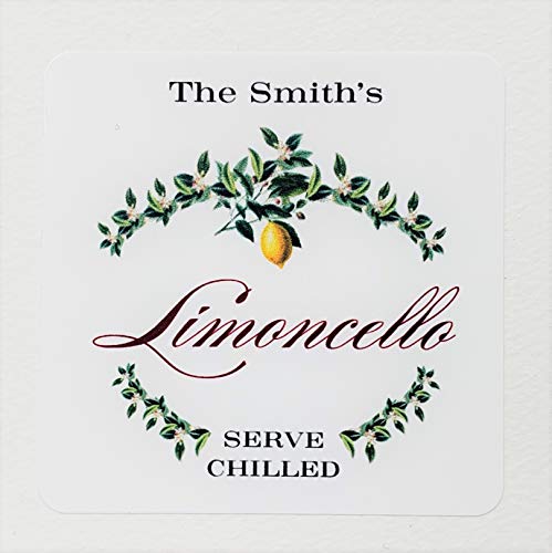 Product Cover PERSONALIZED LIMONCELLO LABELS, Garland Style, 2