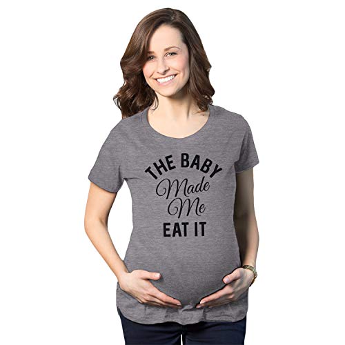 Product Cover Maternity The Baby Made Me Eat It Funny Food Pregnancy Shirt