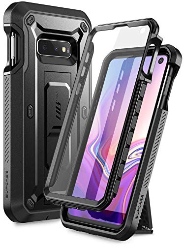 Product Cover SUPCASE Unicorn Beetle Pro Series Designed for Samsung Galaxy S10e Case (2019 Release) Full-Body Dual Layer Rugged with Holster & Kickstand with Built-in Screen Protector (Black)