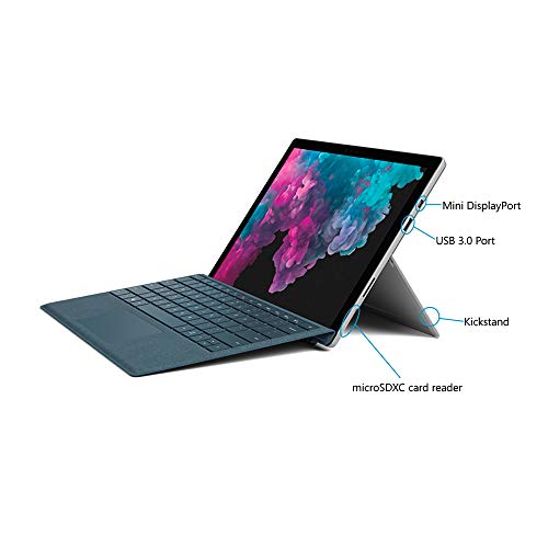 Product Cover Microsoft Surface Pro 6 1796 2019 12.3-inch Laptop (8th Gen Intel Core i7-8650U/8GB/256GB/Windows 10 Home/Integrated Graphics), Platinum