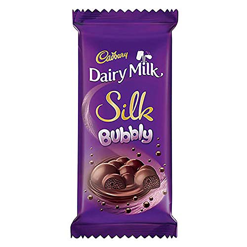 Product Cover Cadbury Dairy Milk Silk Bubbly Chocolate Bar, 6 X 50 g