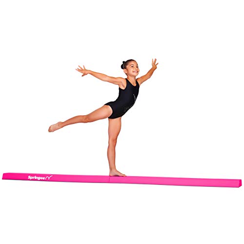 Product Cover Springee 9ft Balance Beam - Extra Firm - Vinyl Folding Gymnastics Beam for Home