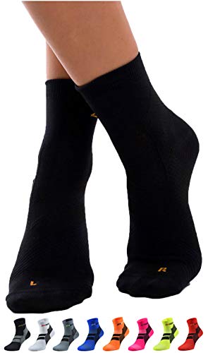 Product Cover ZaTech Plantar Fasciitis Sock, Compression Socks (Black, Medium)