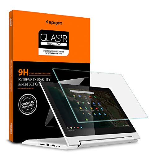 Product Cover Spigen Tempered Glass Screen Protector Designed for Lenovo Chromebook C330 / Lenovo 2-in-1 11.6inch Chromebook [MT8173c] (11.6 inch) [1PACK]