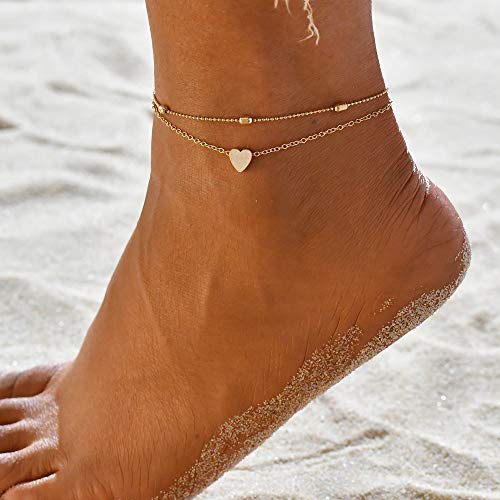 Product Cover Artmiss Boho Starfish Anklet Seashell Pendants Anklets Lovely Ankle Bracelet Foot Jewelry for Women Summer Barefoot Beach Anklet