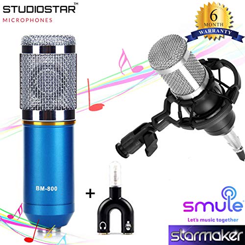 Product Cover StudioStar BM-800 Condenser Microphone for Professional Studio (Microphone + Input output splitter)