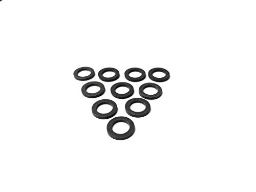 Product Cover REPLACEMENTKITS.COM Brand Fits Yamaha Lower Gear Case Oil Drain Gasket 10 Pack Replaces 90430-08020-00 -