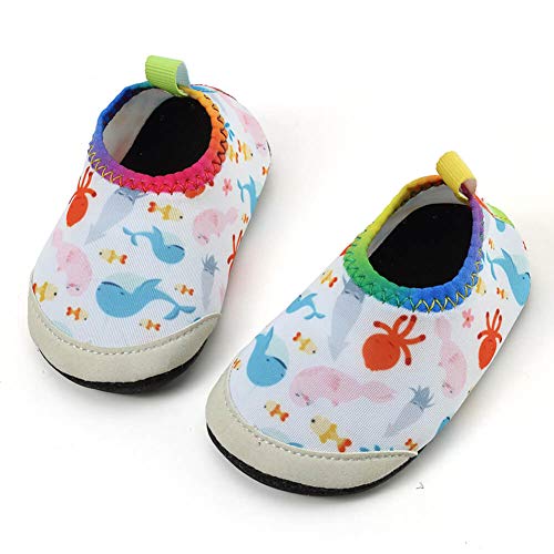 Product Cover Panda Software Baby Boys Girls Water Shoes Infant Barefoot Quick -Dry Anti- Slip Aqua Sock for Beach Swim Pool