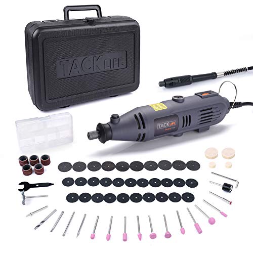 Product Cover TACKLIFE Rotary Tool with Flex Shaft-60 Accessories Variable Speed Electric Drill Set For Around-the-House and Crafting Projects - RTD34AC