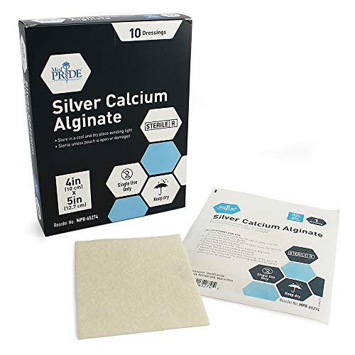 Product Cover Medpride Silver Calcium Alginate Wound Dressing Pads| 4
