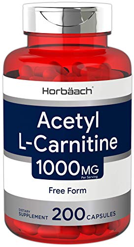 Product Cover Acetyl L-Carnitine 1000 mg 200 Capsules | ALCAR | Non-GMO, Gluten Free | by Horbaach