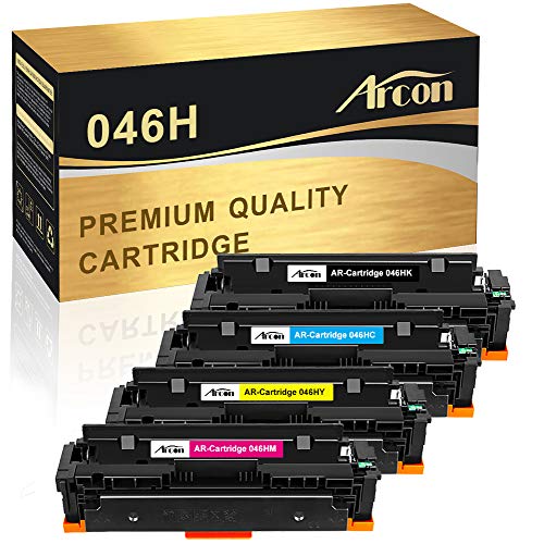 Product Cover Arcon Compatible Toner Cartridge Replacement for Canon 046 Canon Cartridge 046 046H CRG 046 046H Canon mf733cdw 046 Canon Color ImageCLASS MF733Cdw, ImageCLASS MF731Cdw, ImageCLASS MF735Cdw LBP654Cdw