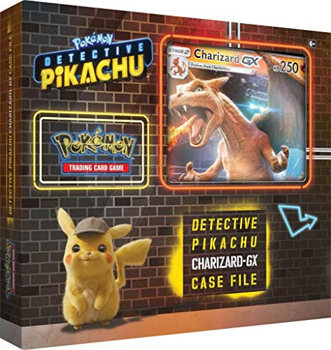 Product Cover Pokemon TCG: Detective Pikachu Charizard-Gx Case File | 6 Booster Pack | A Foil Promo Card | A Foil Oversize Card