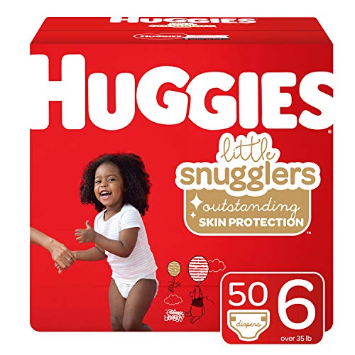 Product Cover Huggies Little Snugglers Baby Diapers, Size 6, 50 Ct