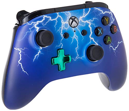 Product Cover PowerA Enhanced Wired Controller for Xbox One - Spider Lightning - Xbox One