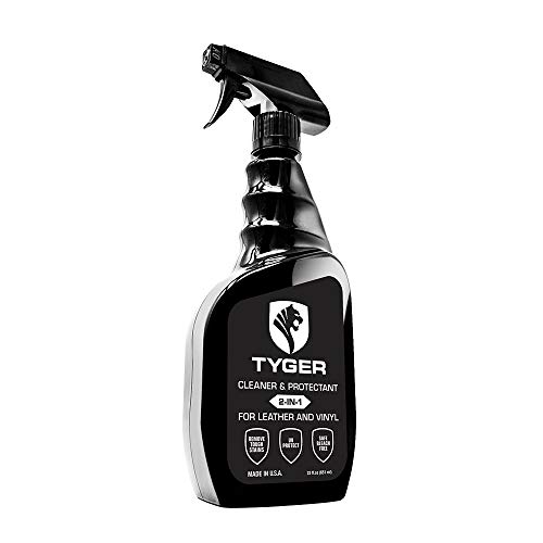 Product Cover Tyger Auto TG-CP8U3228 Tyger Tonneau Cover Cleaner & Protectant 2-in-1 Spray Specialized for Leather and Vinyl Surfaces, 22 Fl. oz. Made in USA