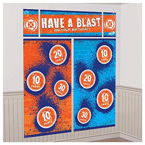 Product Cover Nerf Wall Poster Decorating Kit (5pc)