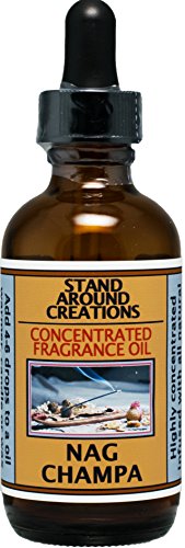 Product Cover Stand Around Creations Concentrated Fragrance Oil - Nag Champa: Has The Aroma of Incense; Patchouli, Sandalwood, and Dragon's Blood. Made with Natural Essential Oils.(2 fl.oz.)