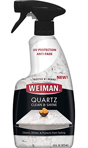 Product Cover Weiman Quartz Countertop Cleaner and Polish - Clean & Shine Your Quartz Countertops Islands and Stone Surfaces with UV Protection