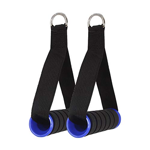 Product Cover FITSY® Heavy Duty Resistance Band Handles Gym Cable Machine Attachments, 1 Pair
