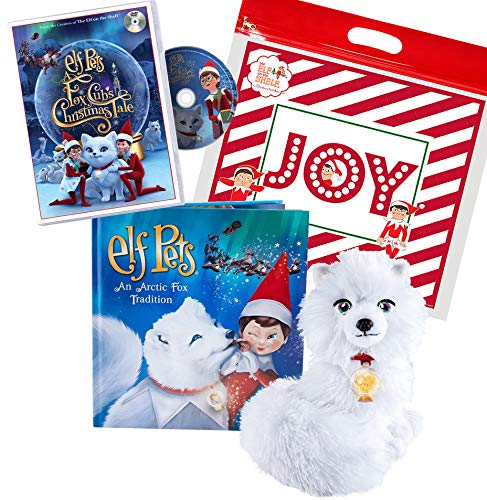 Product Cover The Elf on the Shelf Set: an Arctic Fox Tradition and A Fox Cub Christmas Tale DVD Includes Exclusive Joy Bag