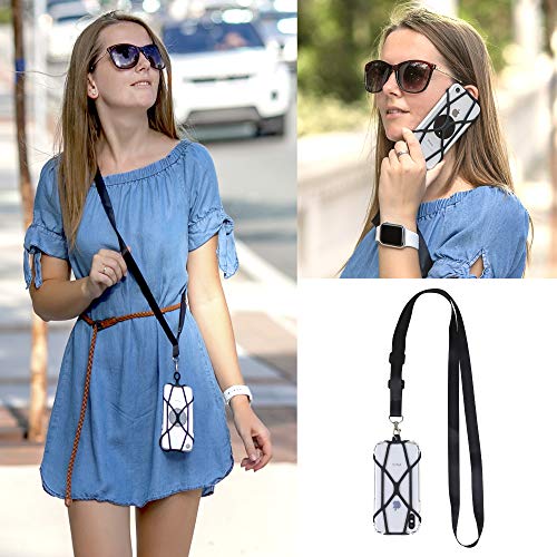 Product Cover Gear Beast Universal Crossbody Cell Phone Lanyard Compatible with iPhone, Galaxy & Most Smartphones, Phone Case Holder & Cross Body Strap