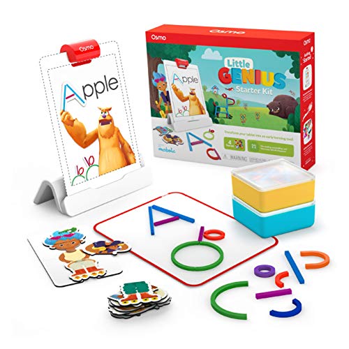 Product Cover Osmo - Little Genius Starter Kit for iPad - 4 Hands-On Learning Games - Preschool Ages - Problem Solving & Creativity (Osmo iPad Base Included)