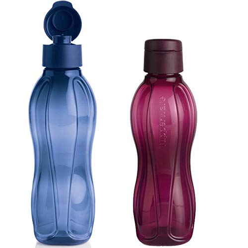 Product Cover Tupperware Eco Sports Water Bottle Flip Top Set (1Lt & 750ml)