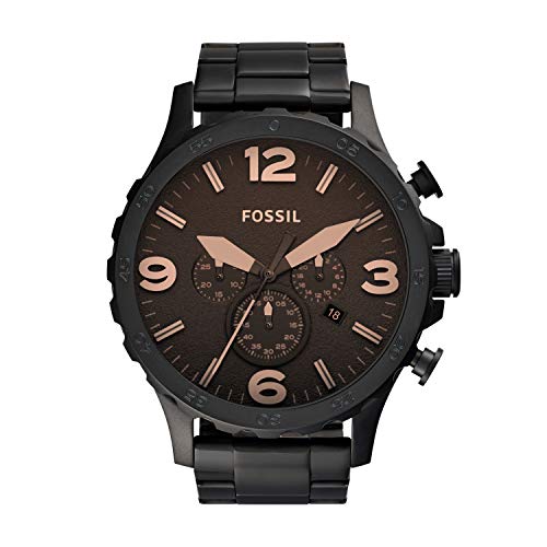 Product Cover Fossil Men's Nate Quartz Stainless Steel and Metal Casual Watch