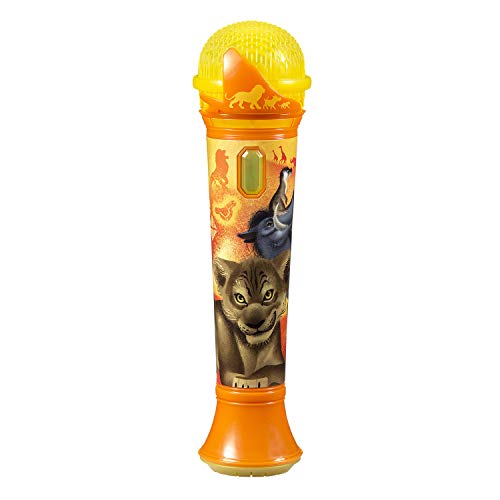 Product Cover Lion King Sing Along MP3 Microphone Sing to Built in Music Or Connect Your Audio Device & Sing to Whatever You Like