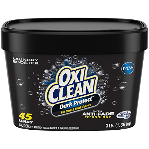 Product Cover Oxiclean Dark Protect for Dark & Black Fabrics with Anti-Fade Technology, 45 Loads, 3 lb
