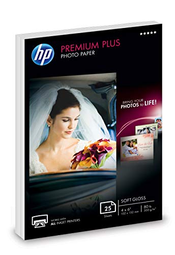 Product Cover HP Premium Plus Photo Paper | Soft Gloss | 4x6 | 25 Sheets