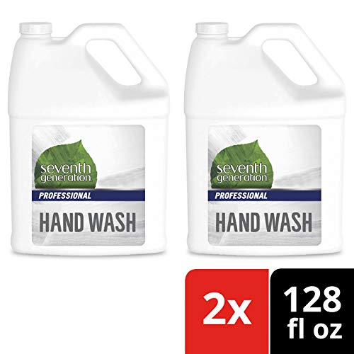 Product Cover Seventh Generation Professional Liquid Hand Wash Soap Refill, Free & Clear, Unscented, 128 fl oz (Pack of 2)