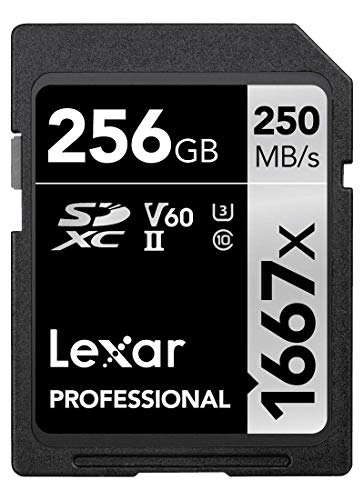 Product Cover Lexar Professional 1667X 256GB SDXC Uhs-II/U3 Card (LSD256CBNA1667)